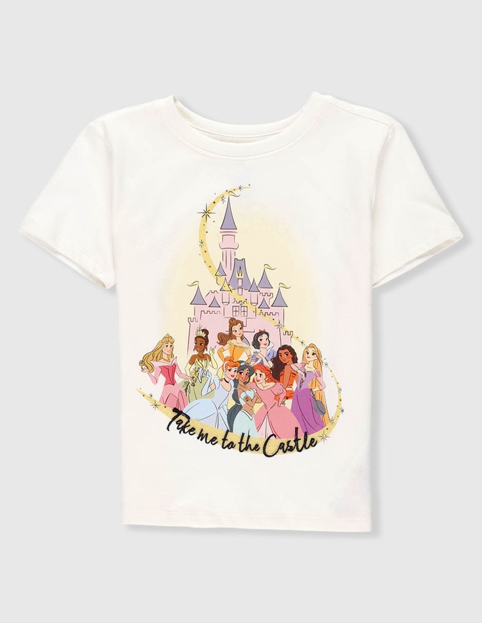 Playera manga corta para niña
