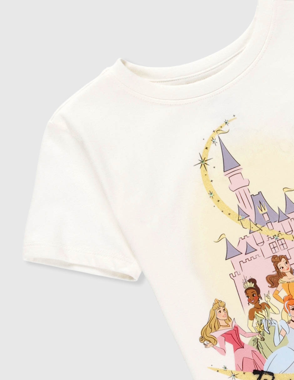 Playera manga corta para niña