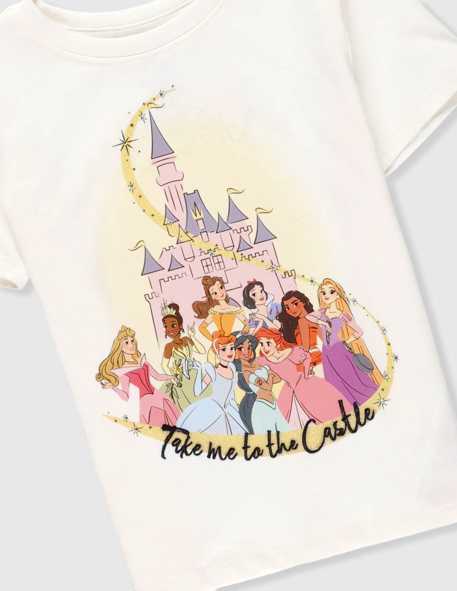 Playera manga corta para niña