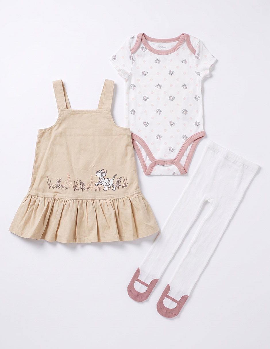 Conjunto de algodón para bebé niña Conjunto de algodón para bebé niña