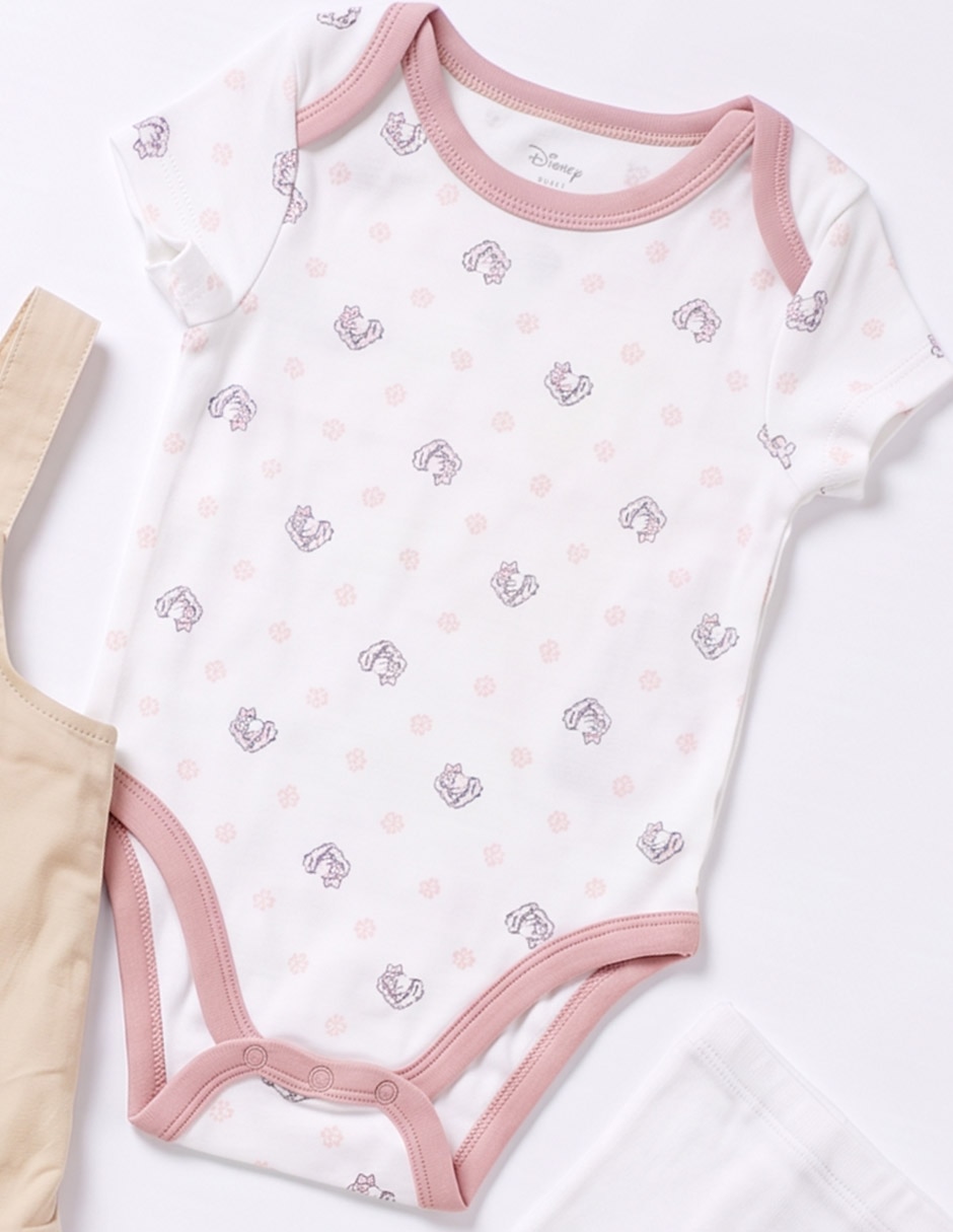 Conjunto de algodón para bebé niña 4