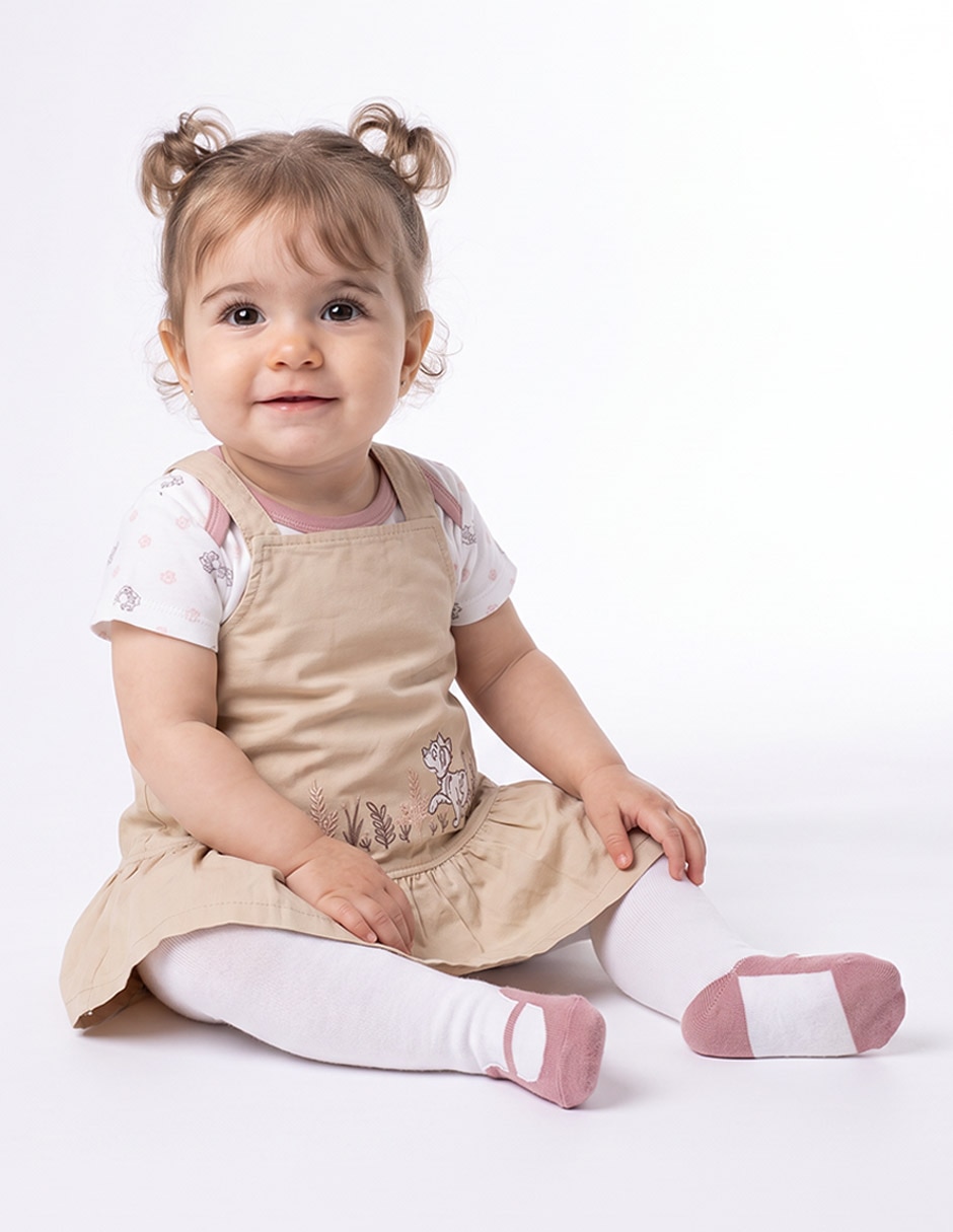 Conjunto de algodón para bebé niña 7