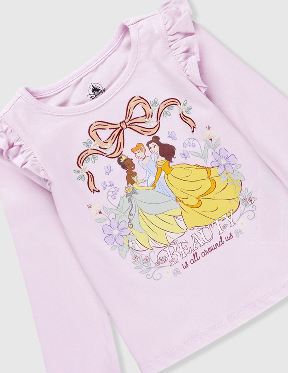 Conjunto pijama disney princess para niña