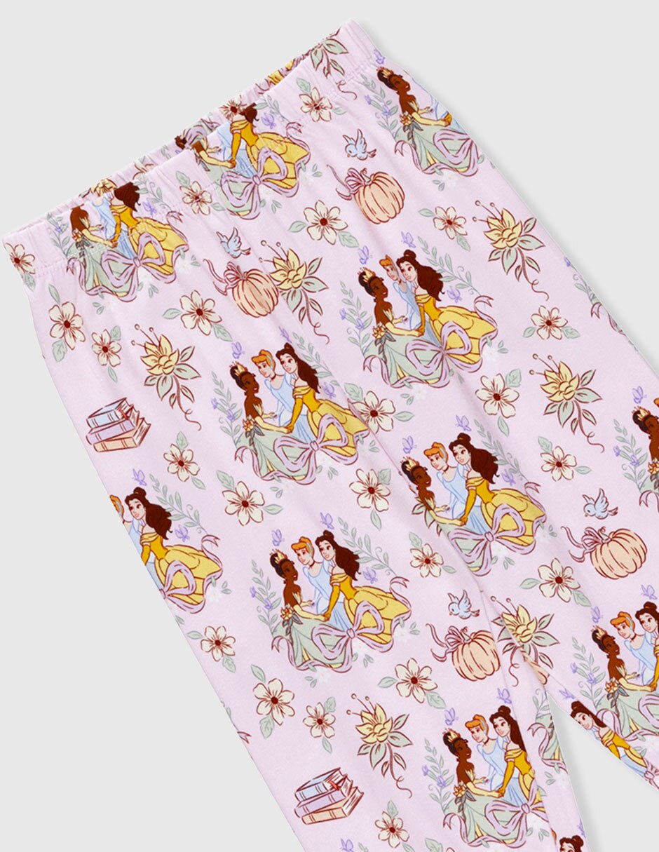 Conjunto pijama disney princess para niña