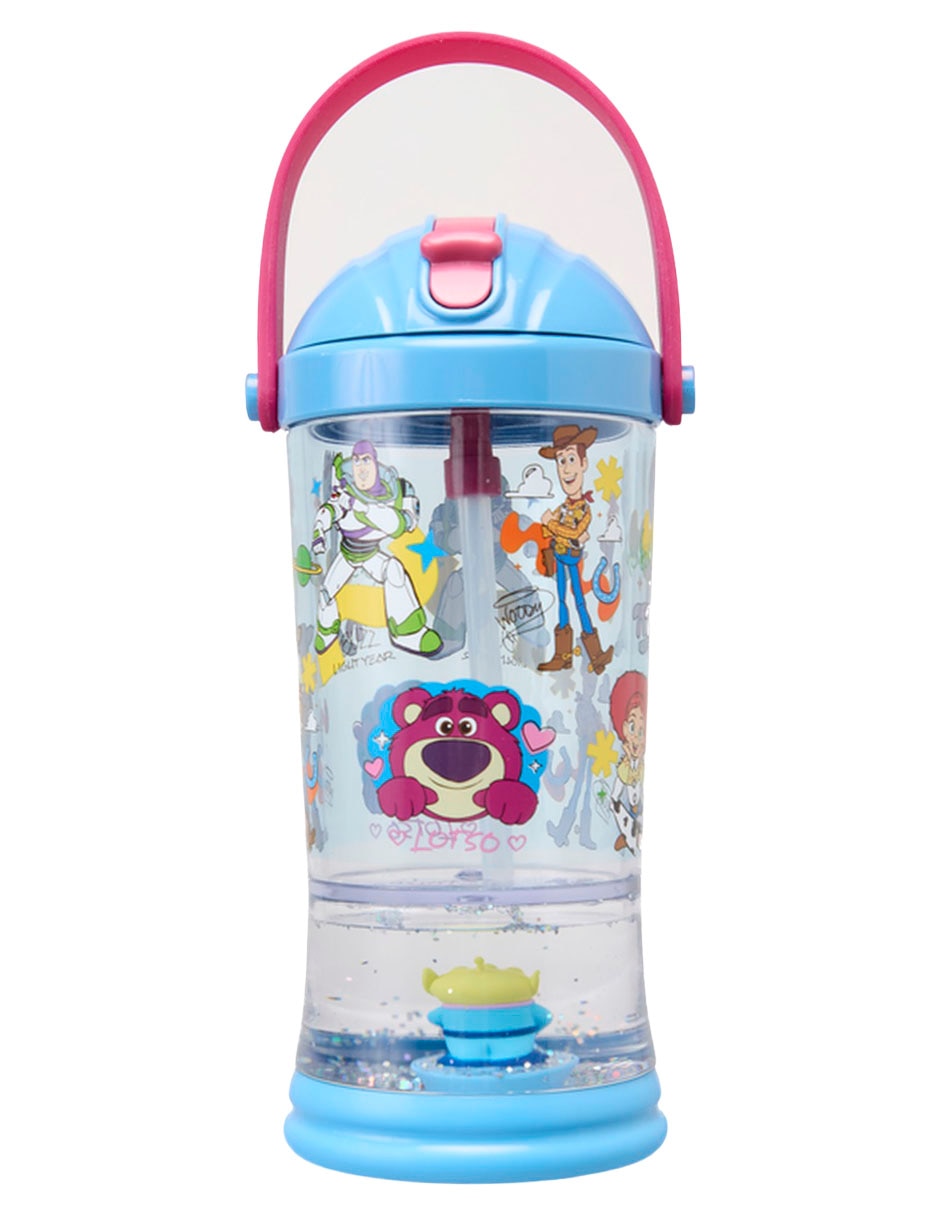 Botella de agua Toy Story de plástico con tapa push pull 769 ml