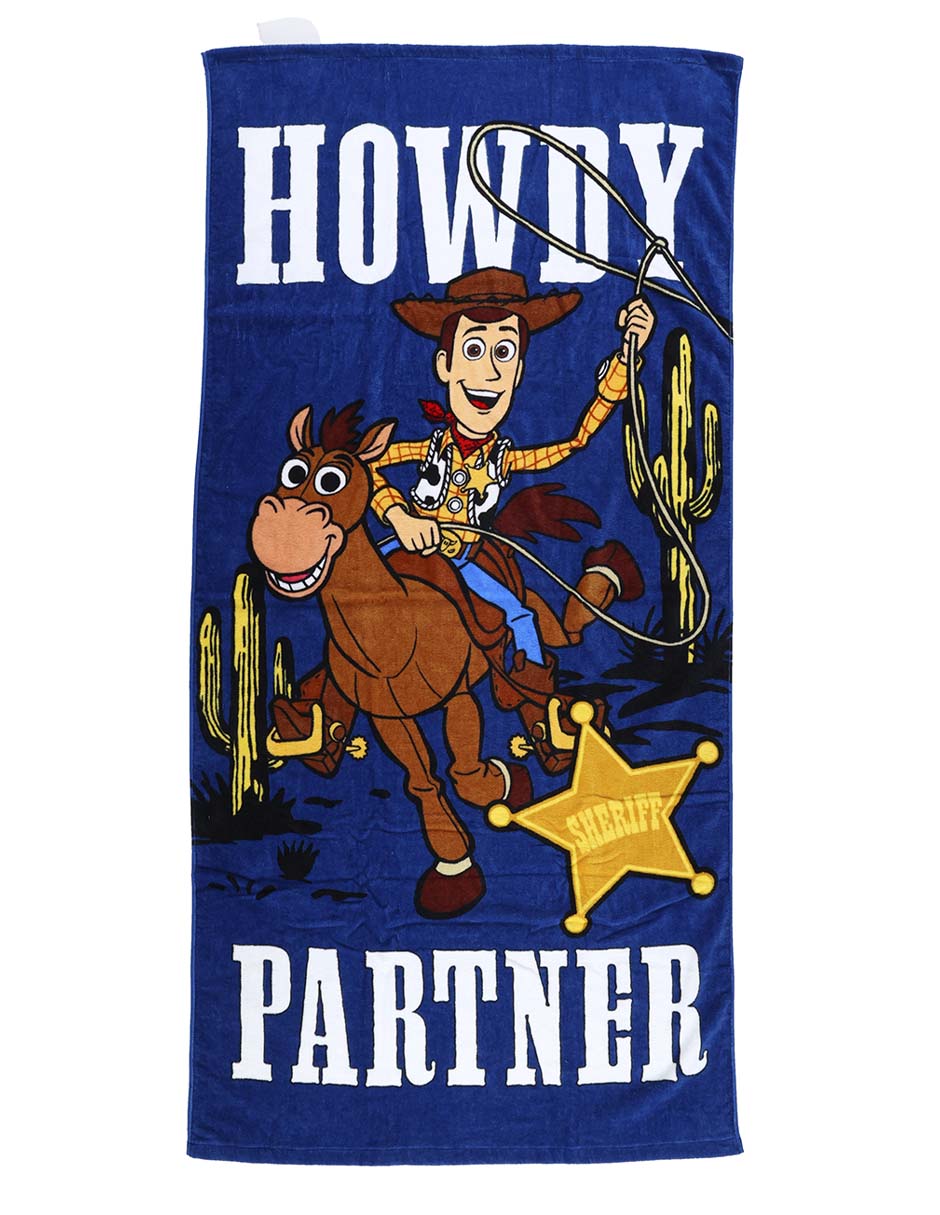 Toalla de baño Toy Story Disney Woody de algodón