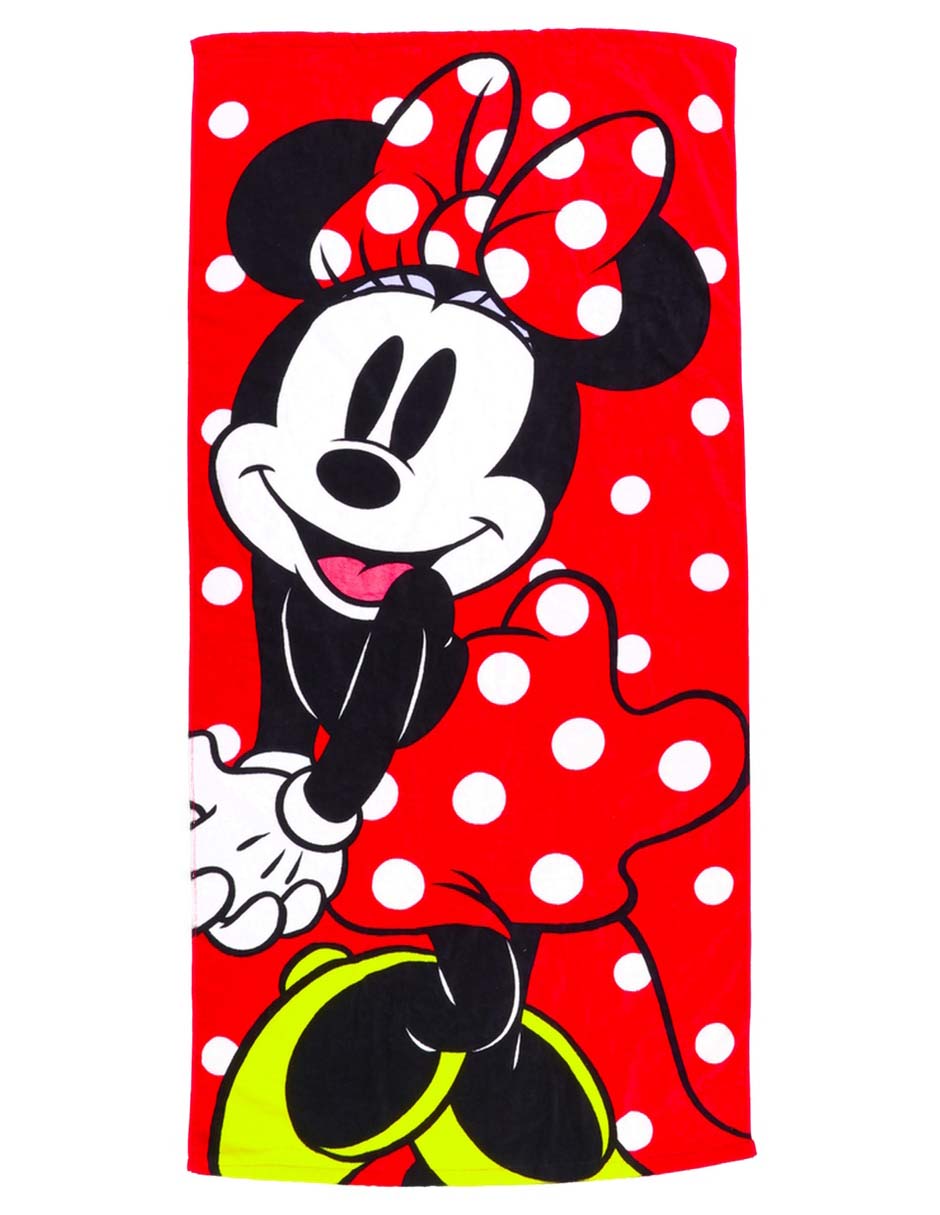 Toalla para baño Minnie Mouse de algodón 1