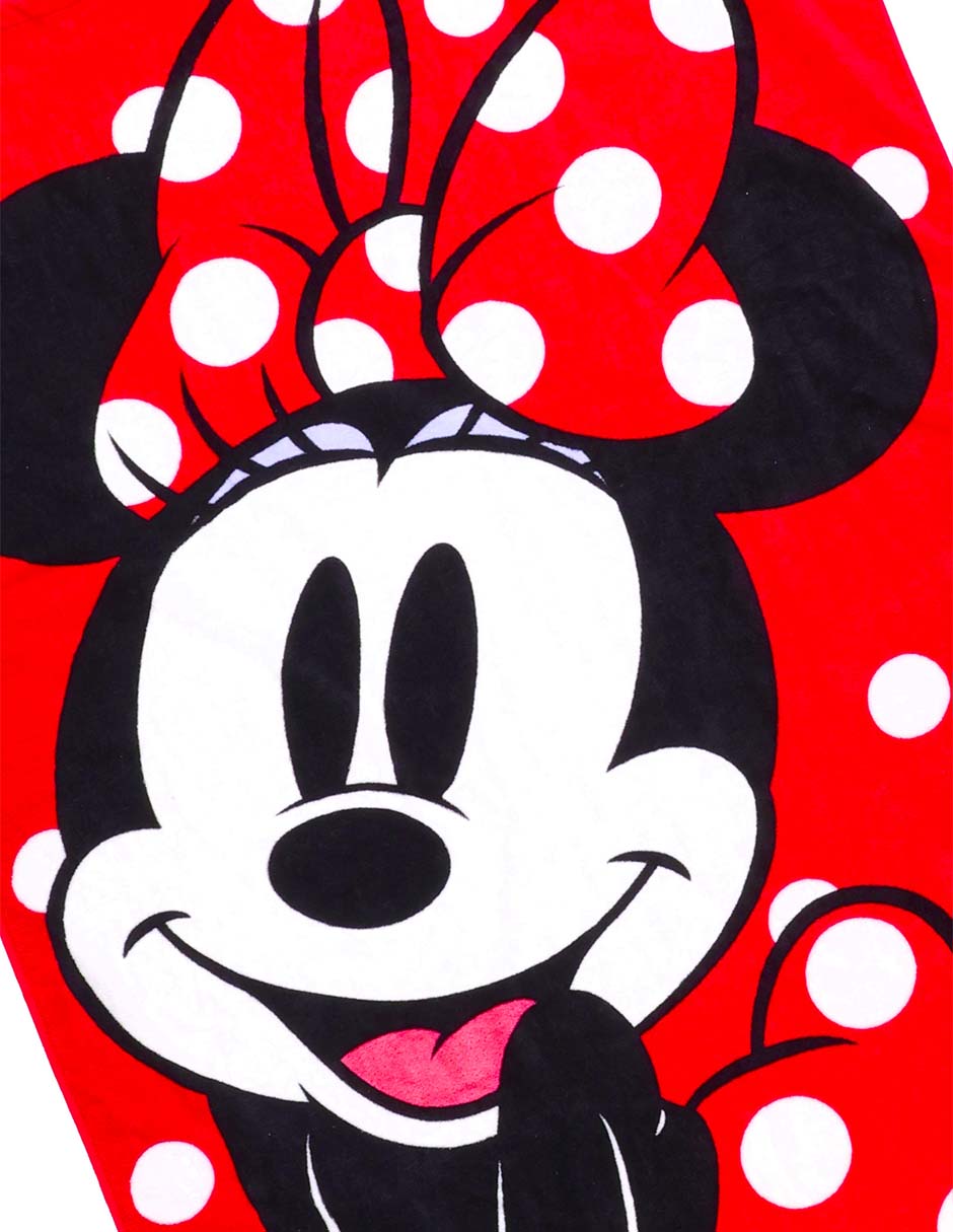 Toalla para baño Minnie Mouse de algodón 6
