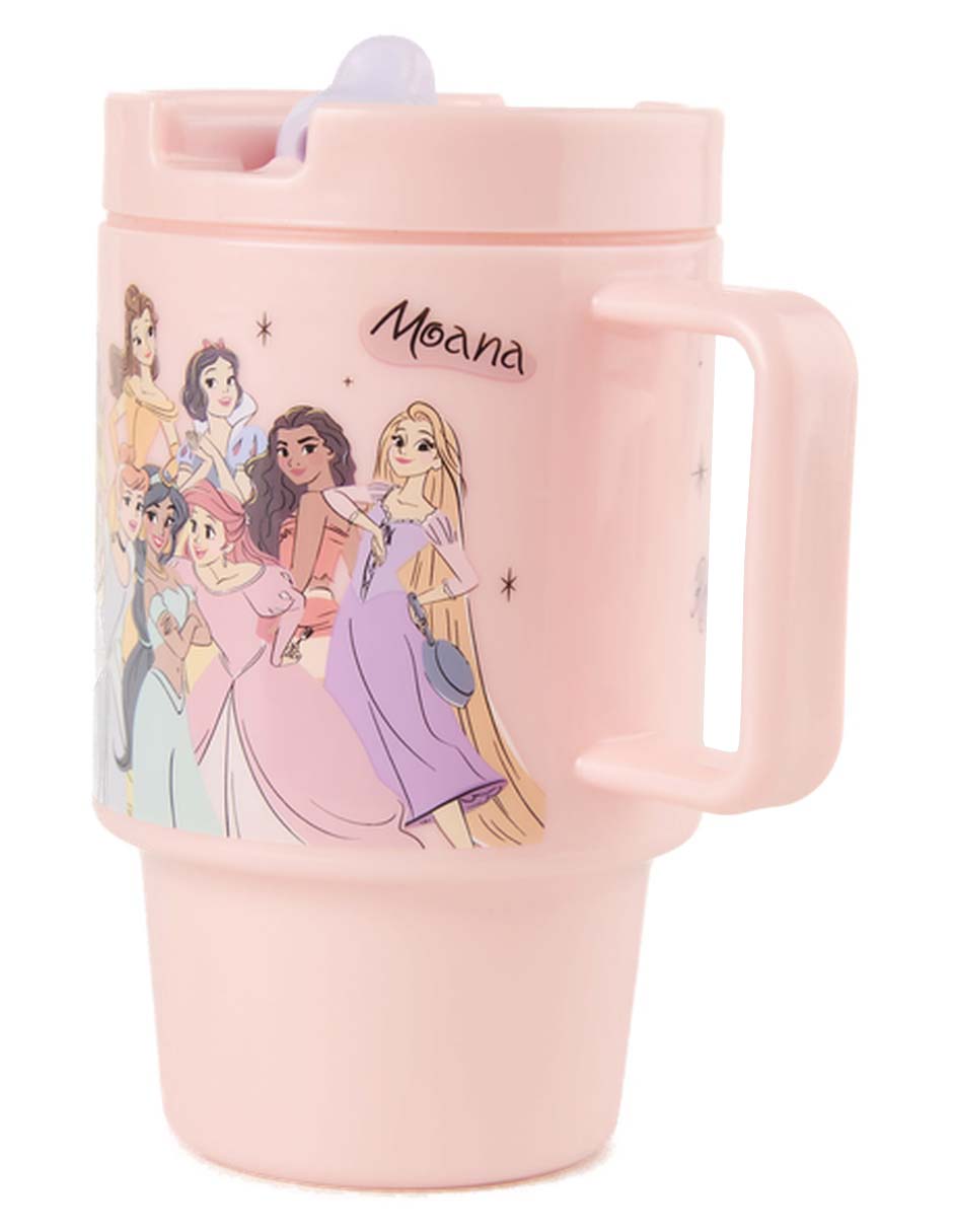 Tumbler de plástico con tapa rosca 530 ml