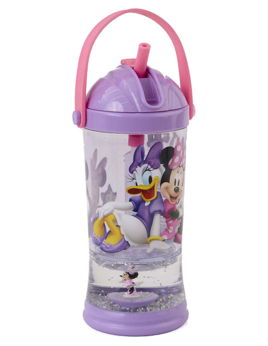 Botella de agua de plástico con tapa rosca 630 ml 1