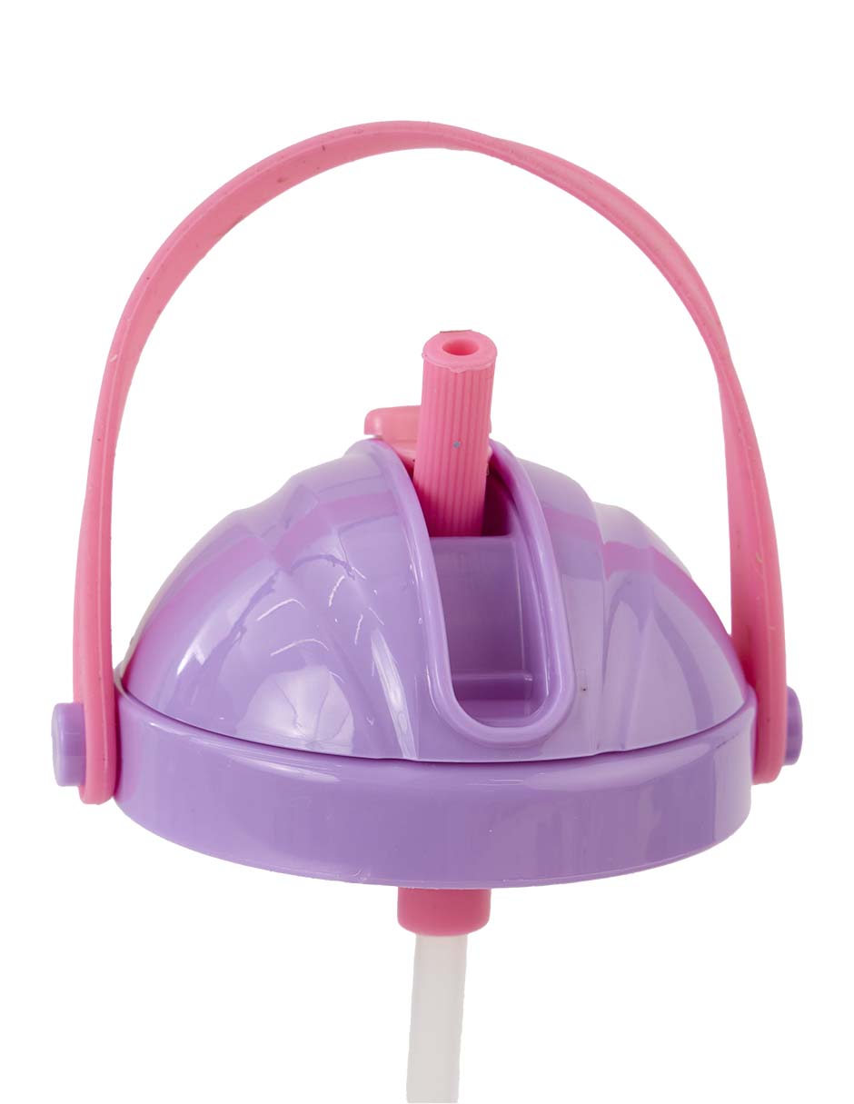 Botella de agua de plástico con tapa rosca 630 ml 9