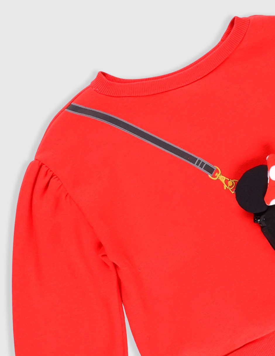 Sudadera Mickey and Friends Minnnie Mouse para niña