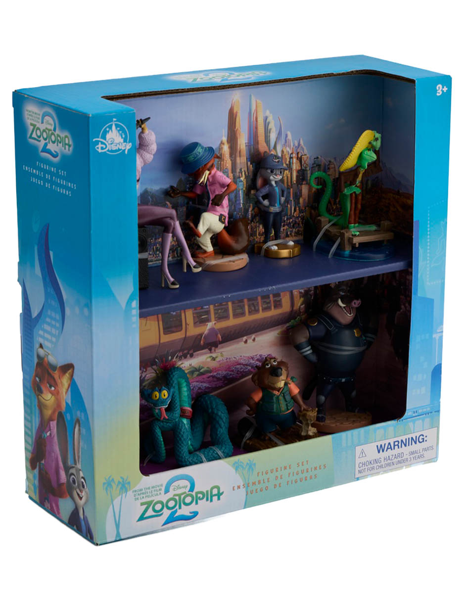 Set figuras acción Zootopia 2 Zootopia