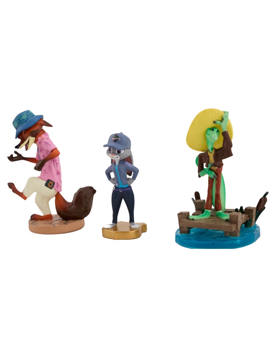 Set figuras acción Zootopia 2 Zootopia