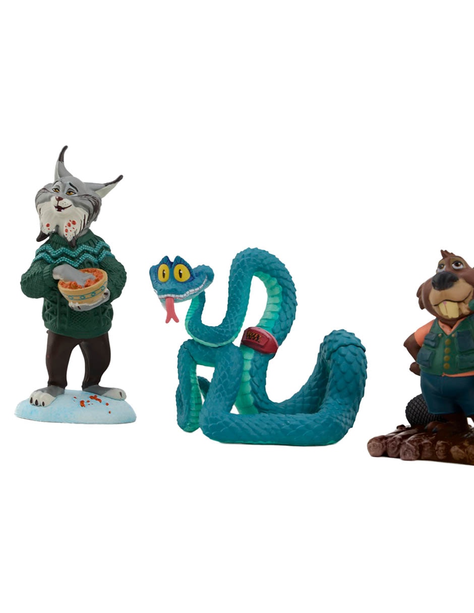 Set figuras acción Zootopia 2 Zootopia