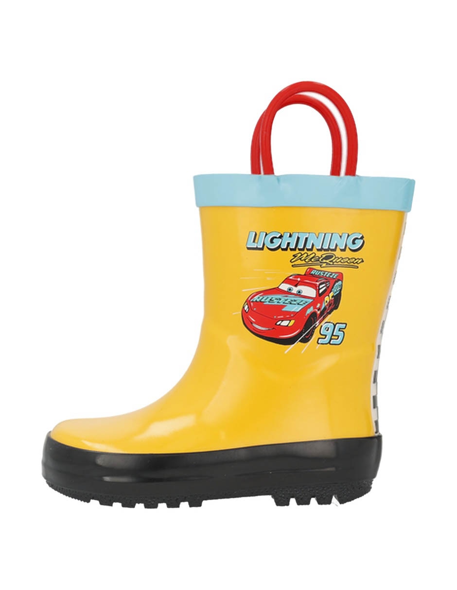 Bota de lluvia Lightning McQueen para niño