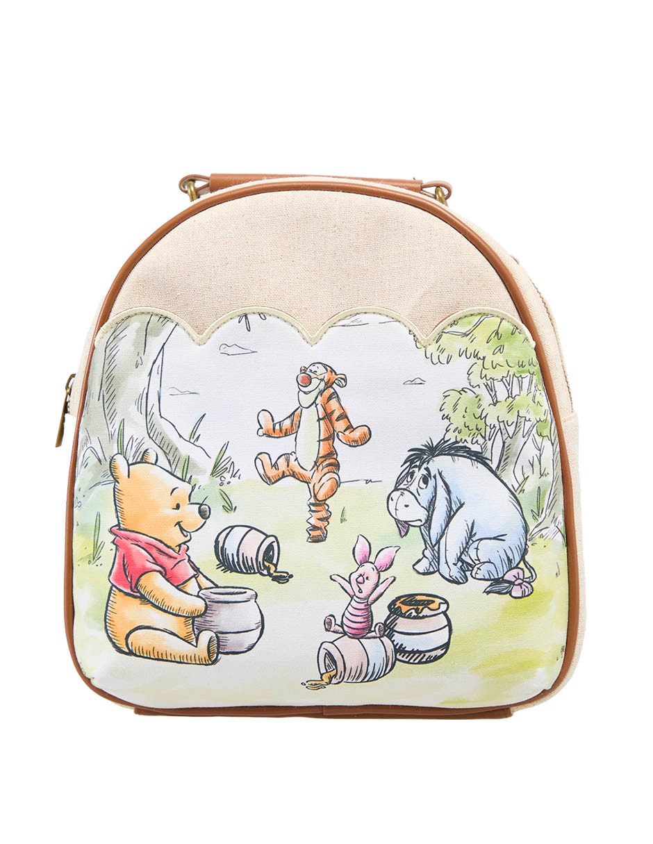 Mochila Casual Winnie Pooh Para Mujer 1