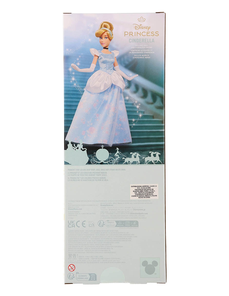 Muñeca clásica Princesas Cenicienta Disney