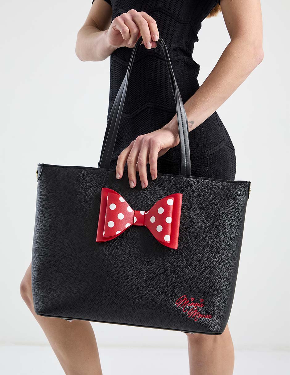 Bolsa tote mickey and friends minnie mouse para mujer
