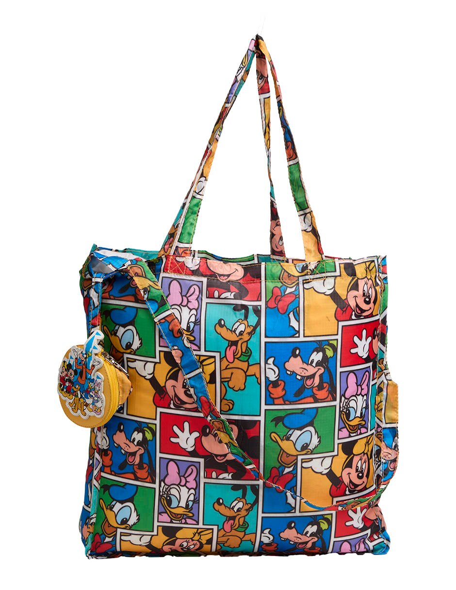 Bolsa tote disney mickey and friends unisex