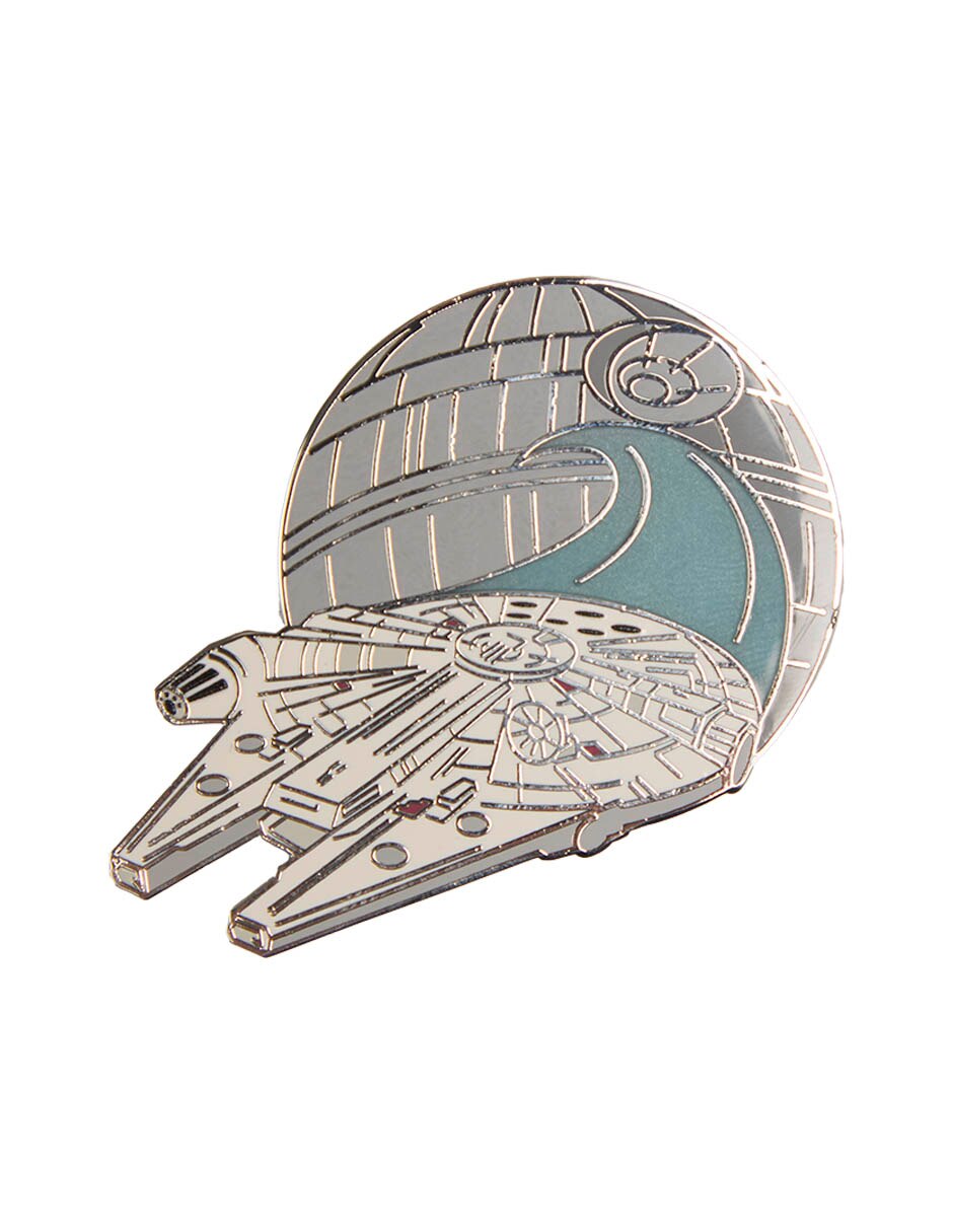 Pin de metal millenium falcon 1