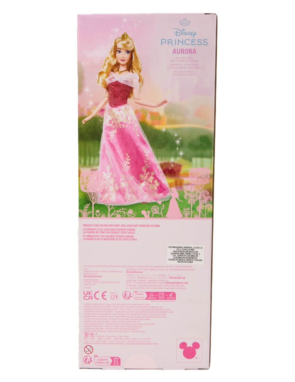 Muñeca clásica Aurora Bella Durmiente Disney Store