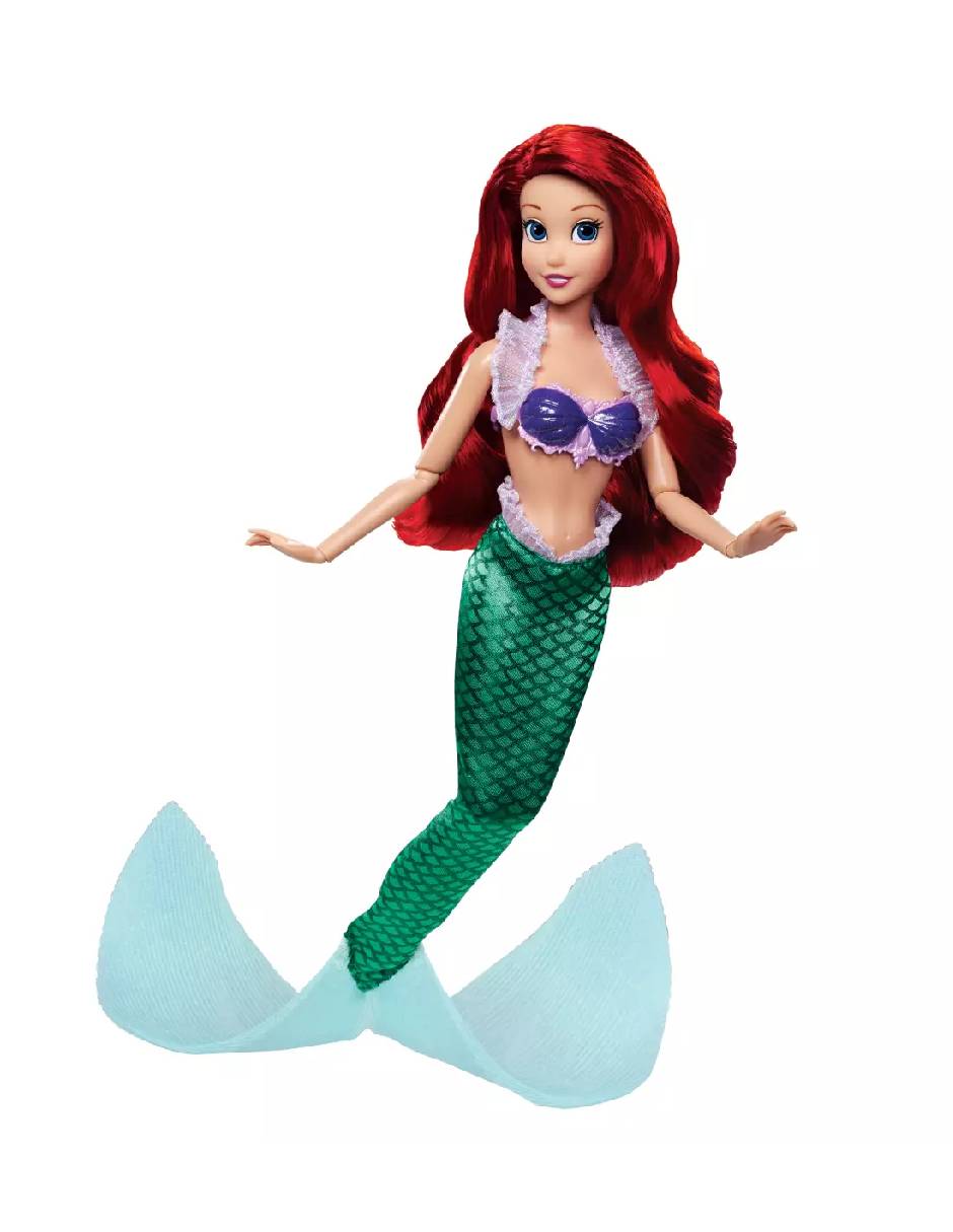 Muñeca clasica Disney Princesas La Sirenita