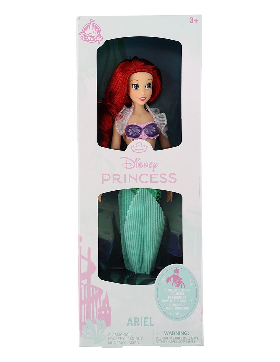 Muñeca clasica Disney Princesas La Sirenita