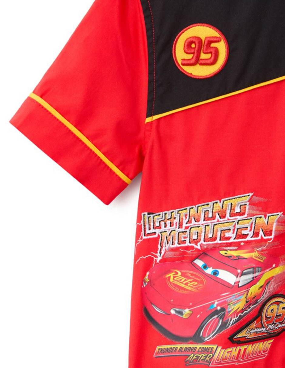 Camisa de algodón manga corta para niño 3