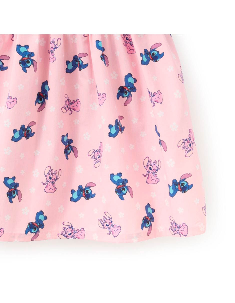 Vestido manga volantes para bebé niña 4