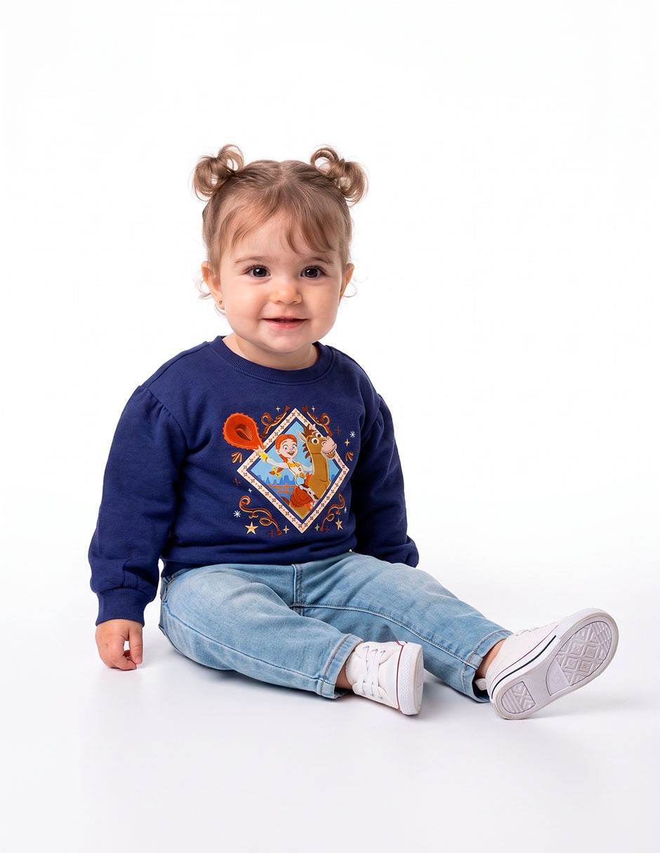 Sudadera Jessie y Tiro al Blanco para niña