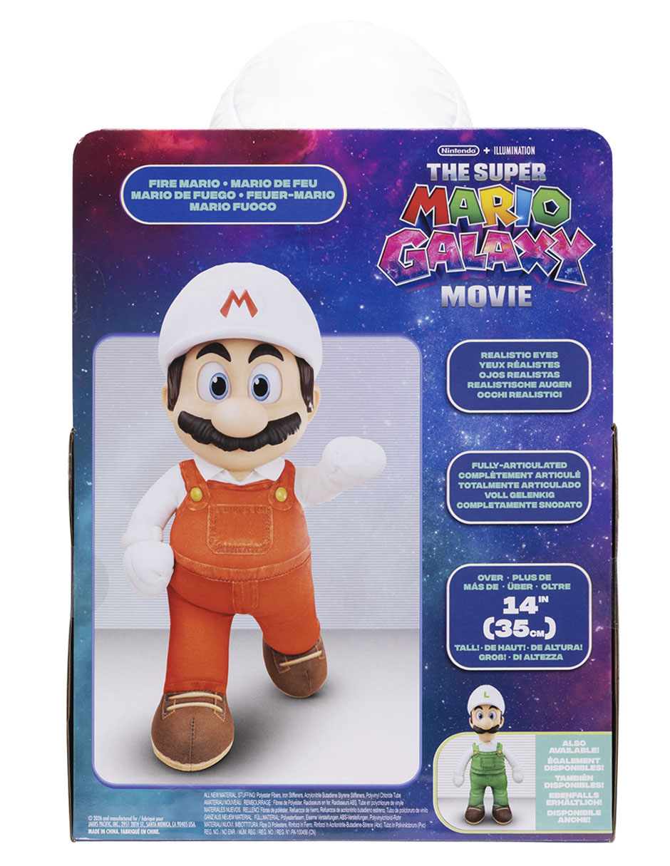 Figura de acción The Super Mario Galaxy movie Mario Bros 6