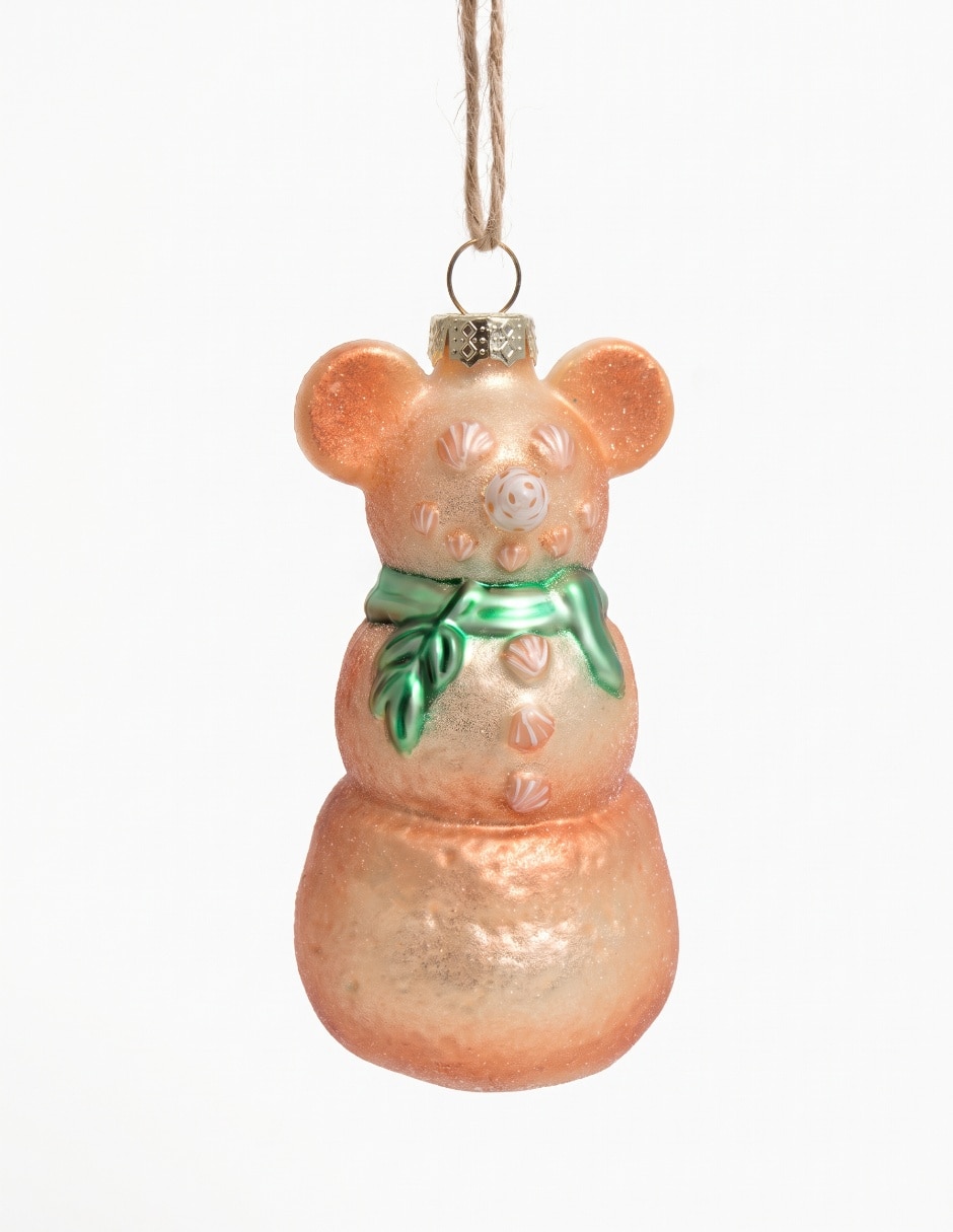 Ornamento navideño muñeco nieve Ornamento navideño muñeco nieve