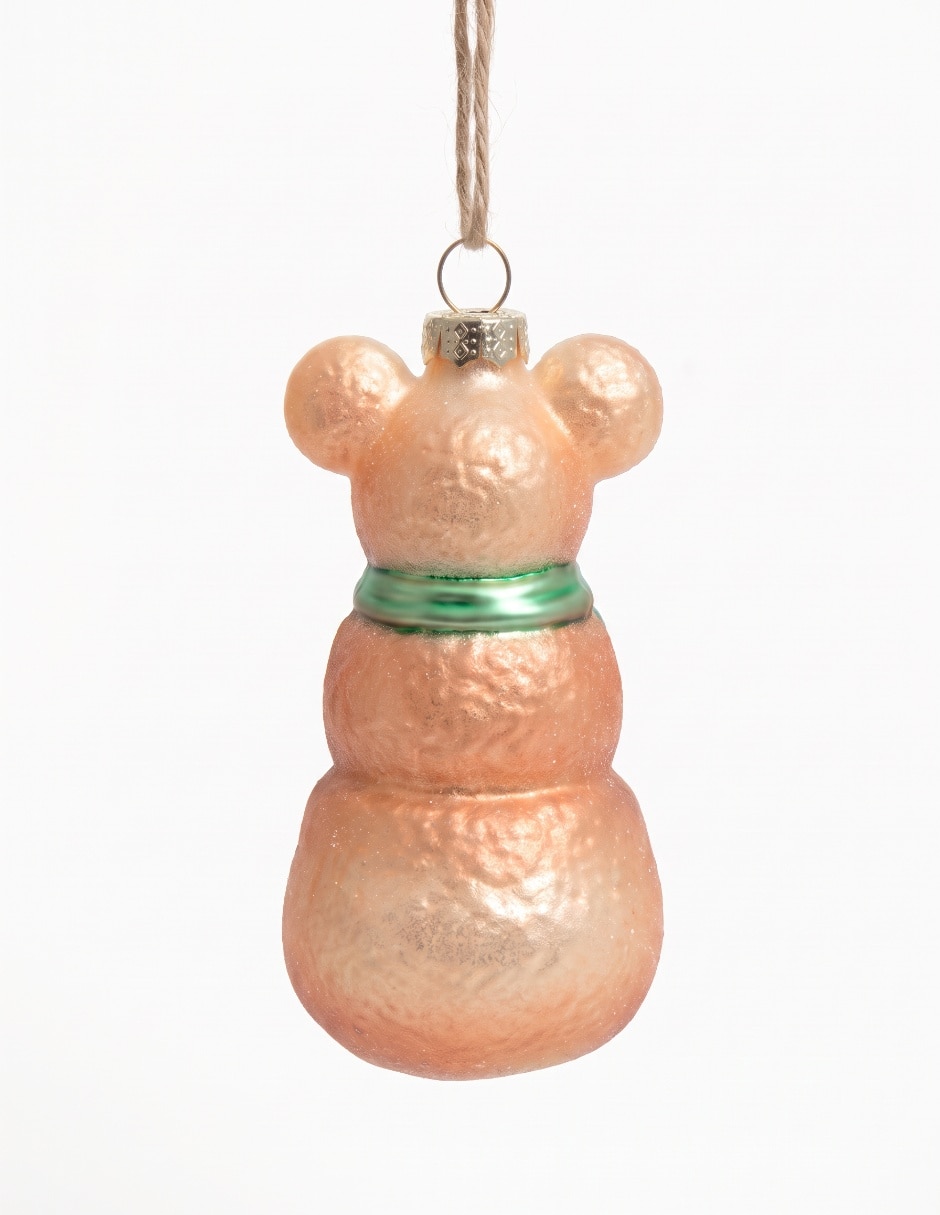 Ornamento navideño muñeco nieve 2