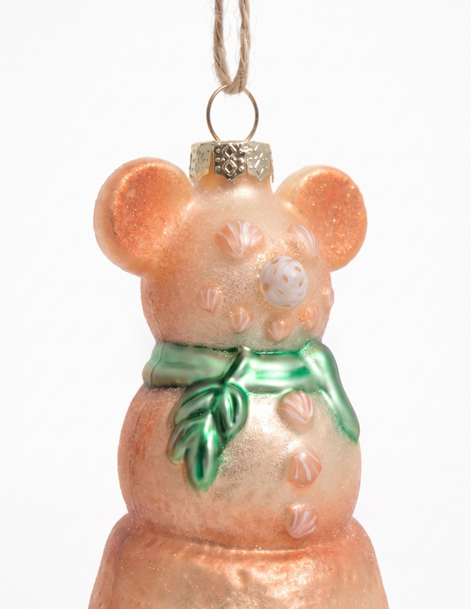 Ornamento navideño muñeco nieve 4