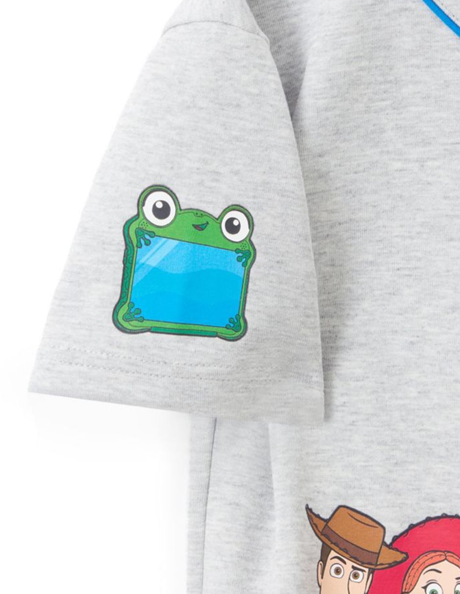 Playera toy story manga corta para niño