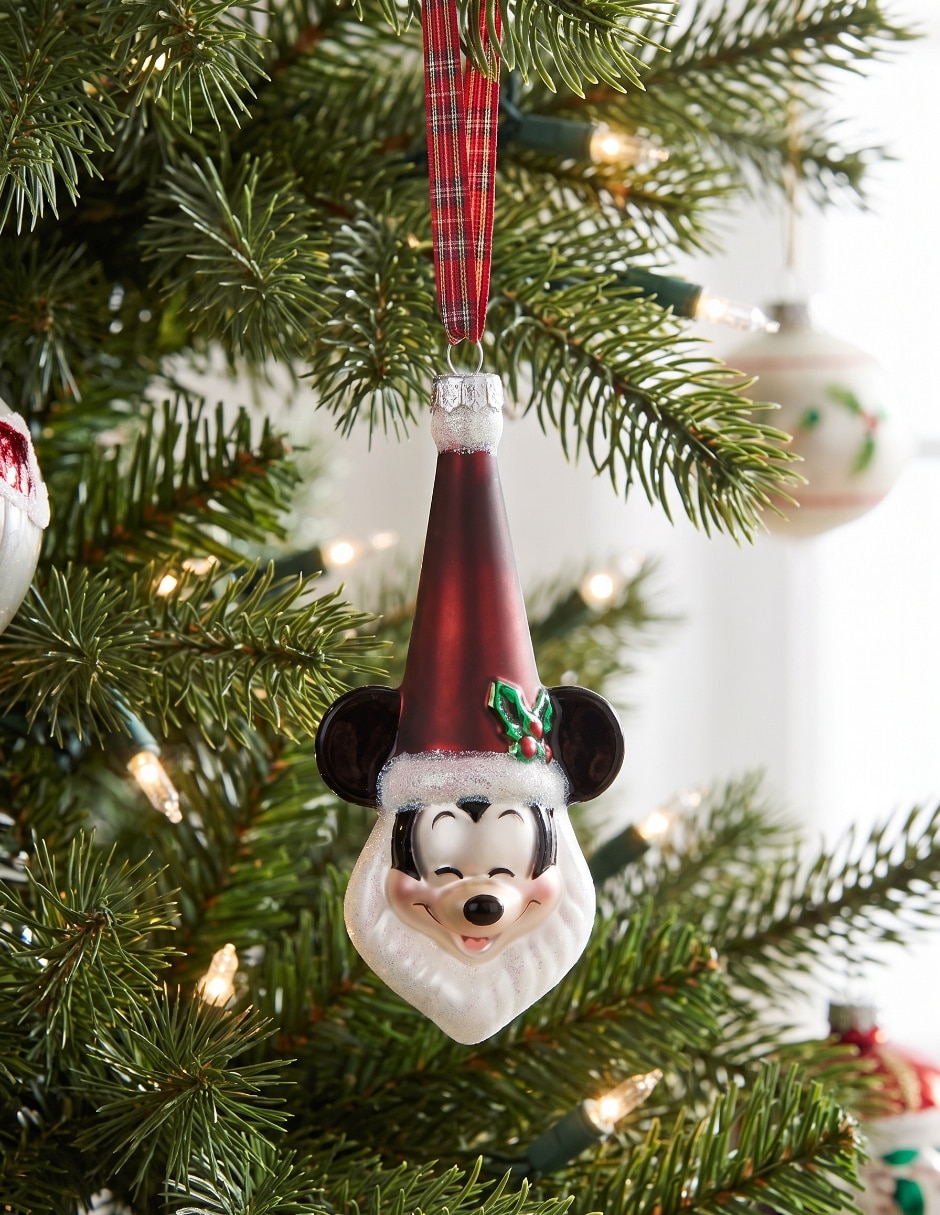 Ornamento navideño Santa Claus Mickey Mouse 3