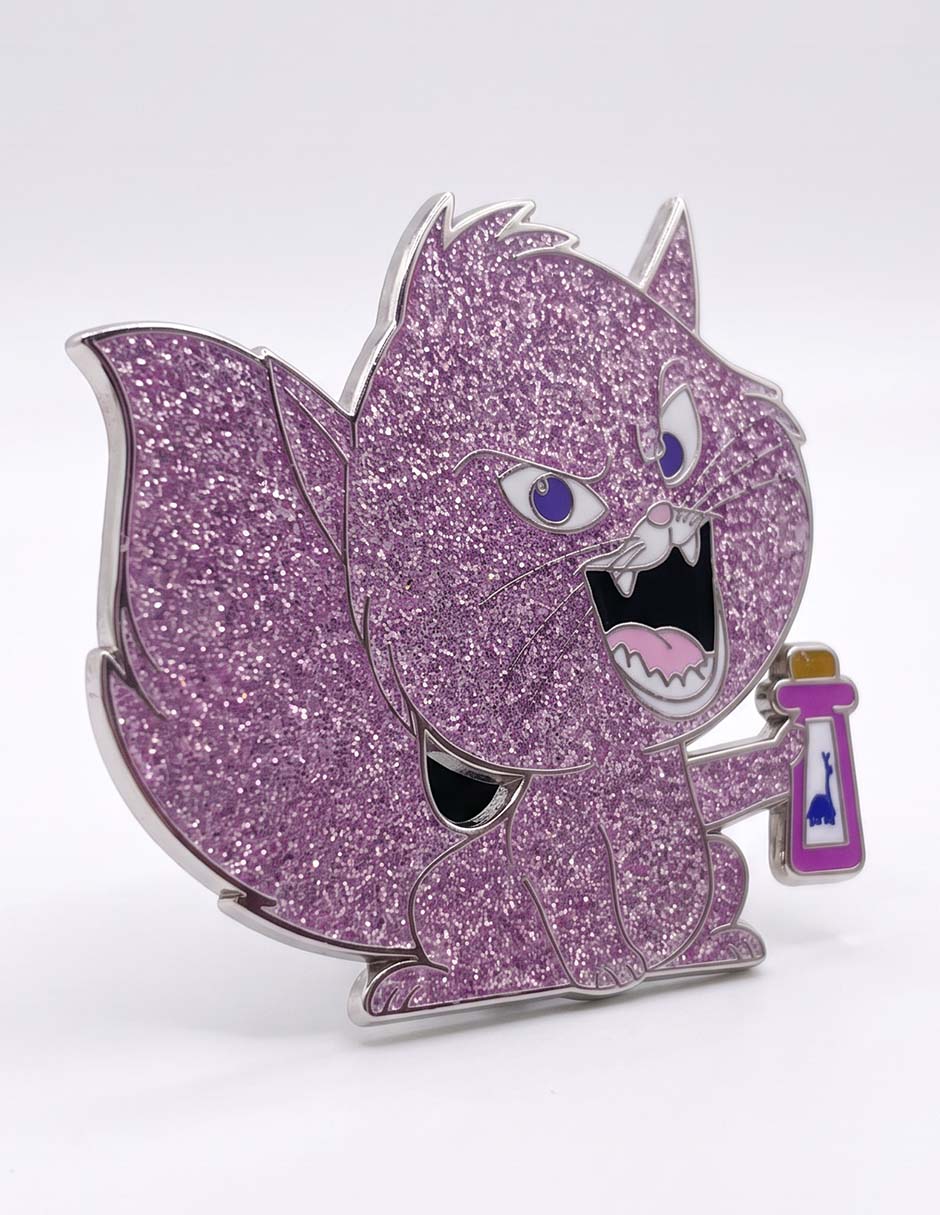 Pin de metal gato Yzma 3
