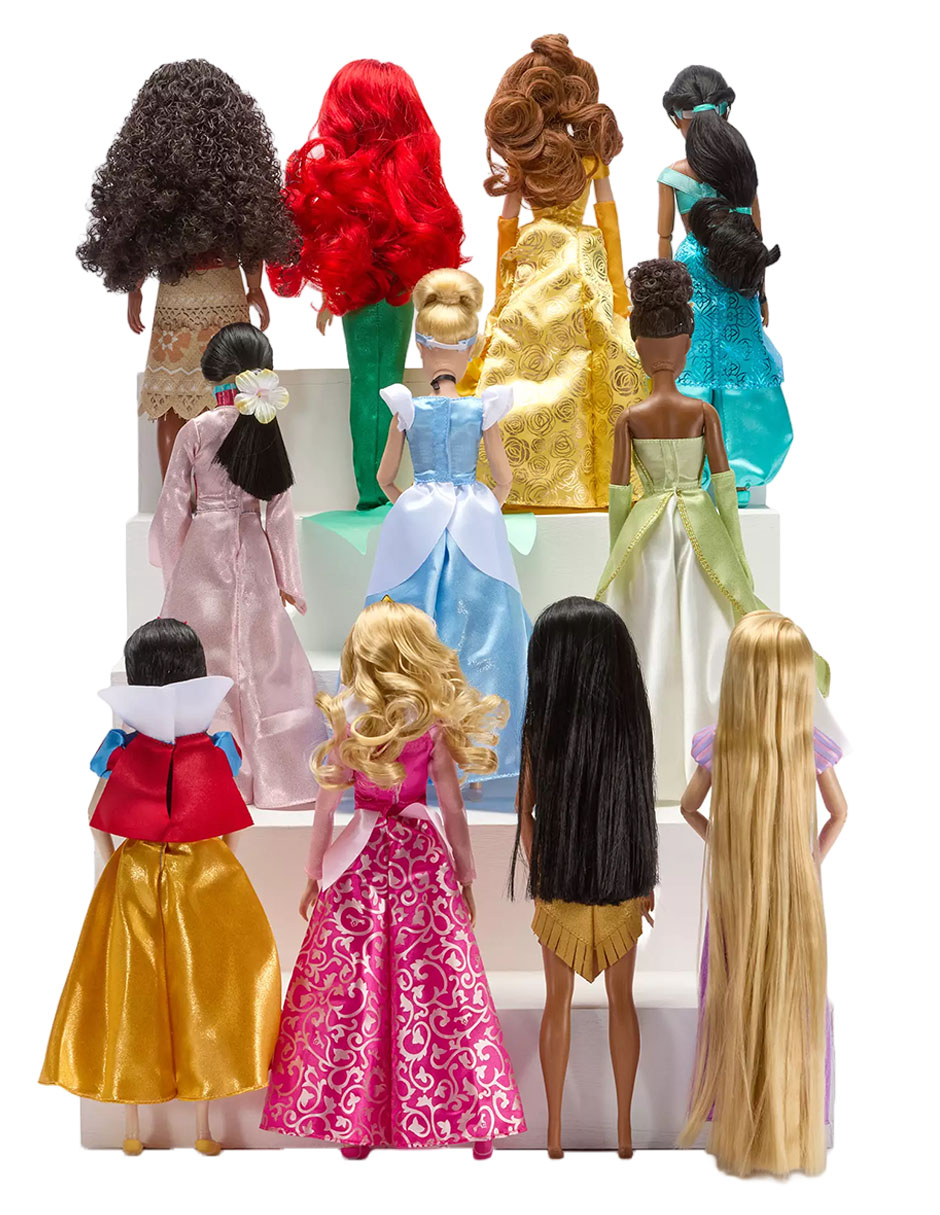 Set figuras de personajes disney princess 4