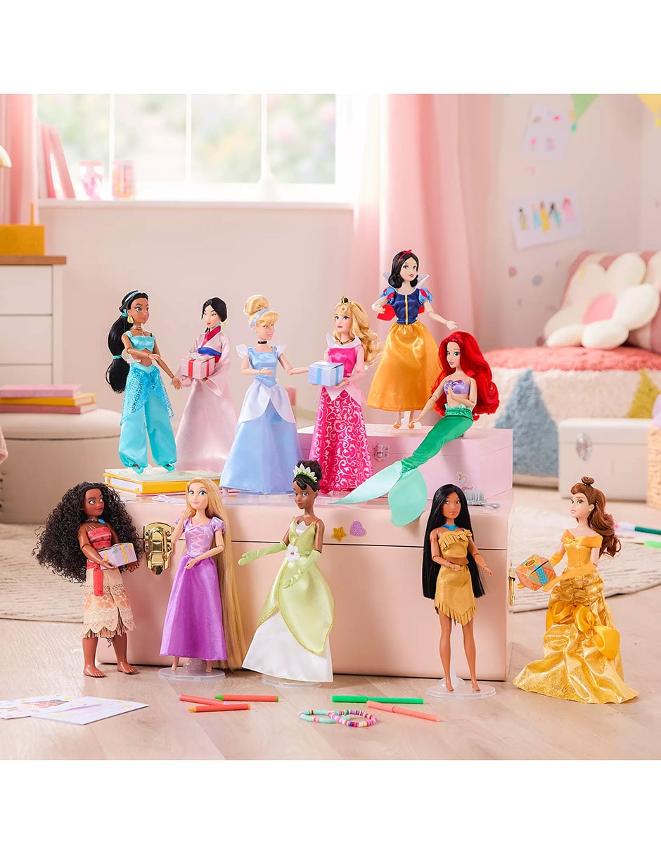 Set figuras de personajes disney princess 3