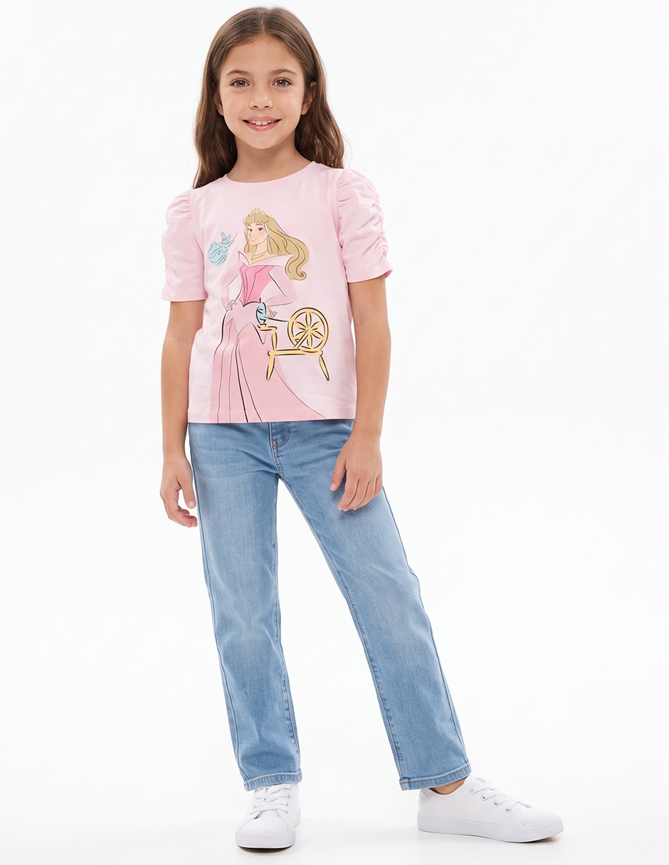 Playera manga corta para niña 4