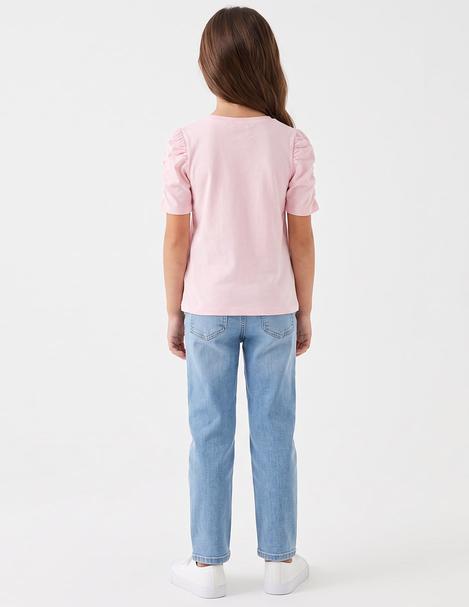 Playera manga corta para niña 5