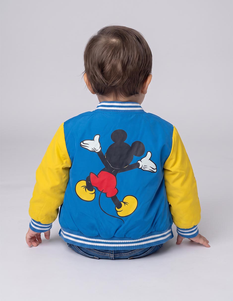 Chamarra disney mickey mouse para niño 6