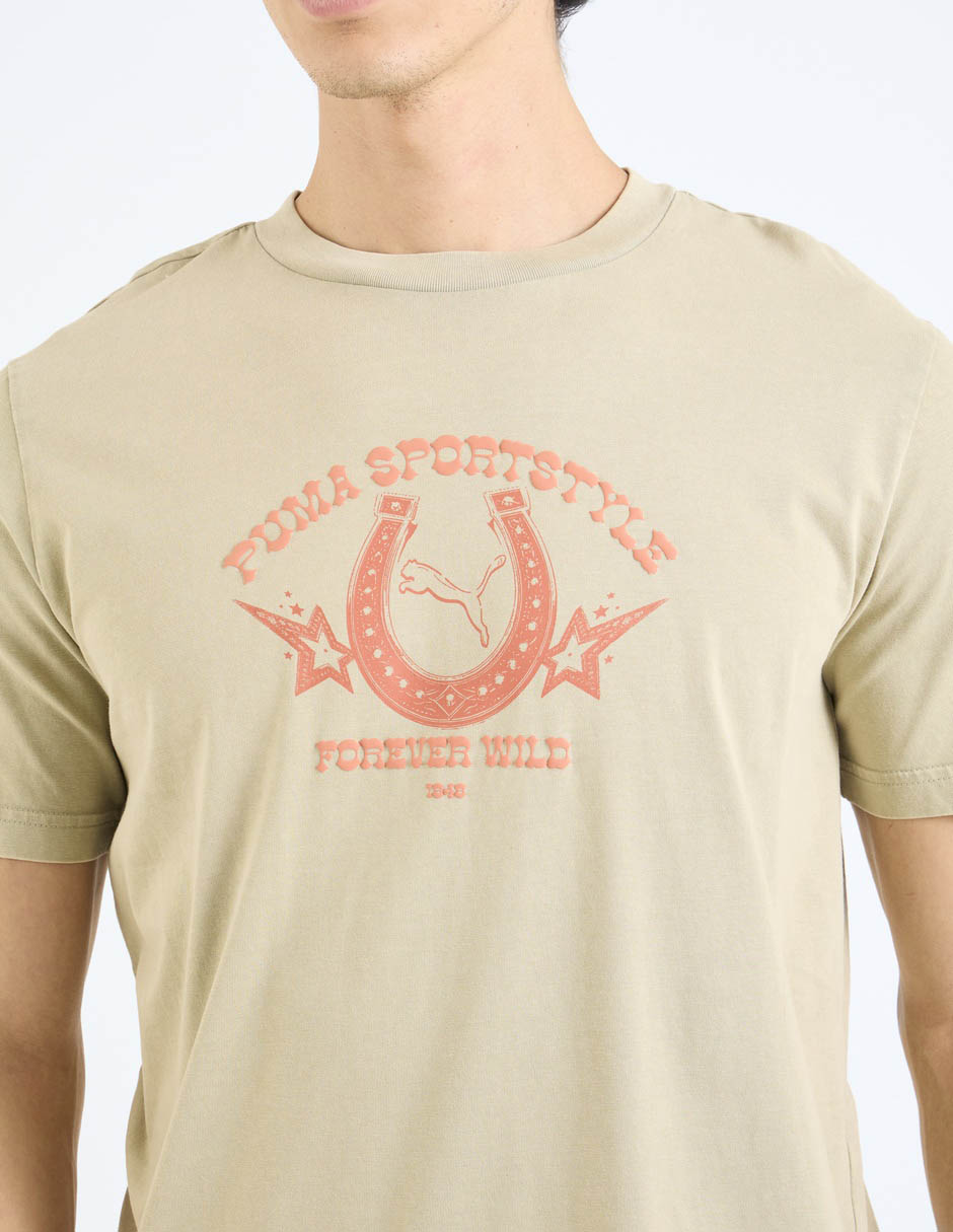 Playera manga corta para hombre
