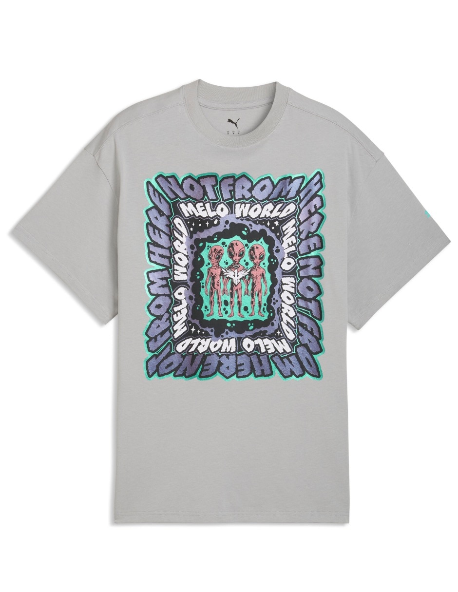 Playera Lamelo x Melo World Tee Ii manga corta para hombre