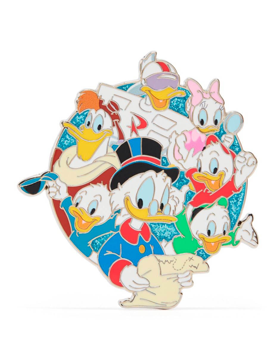 Pin de metal Pato Aventuras