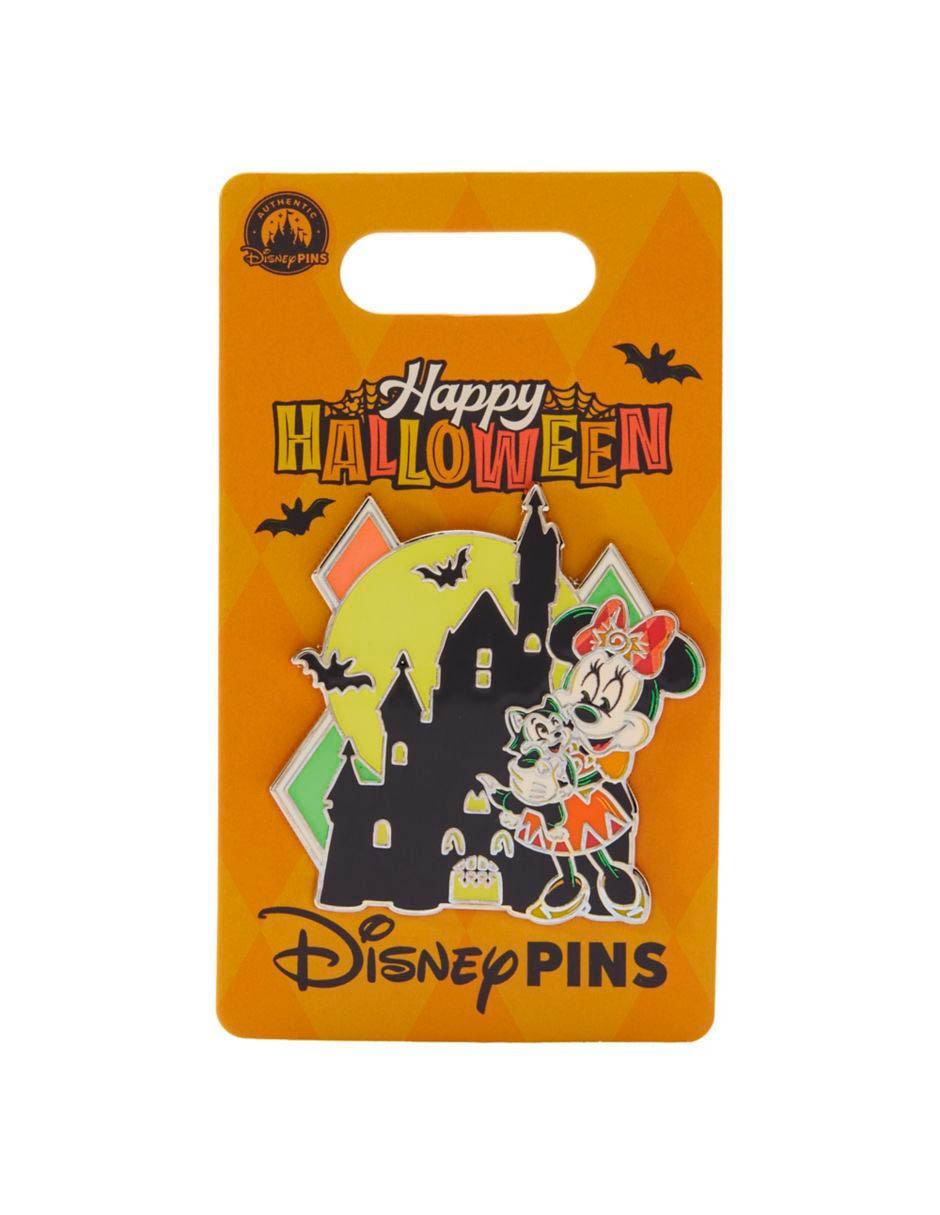 Pin halloween de metal Minnie Mouse 2