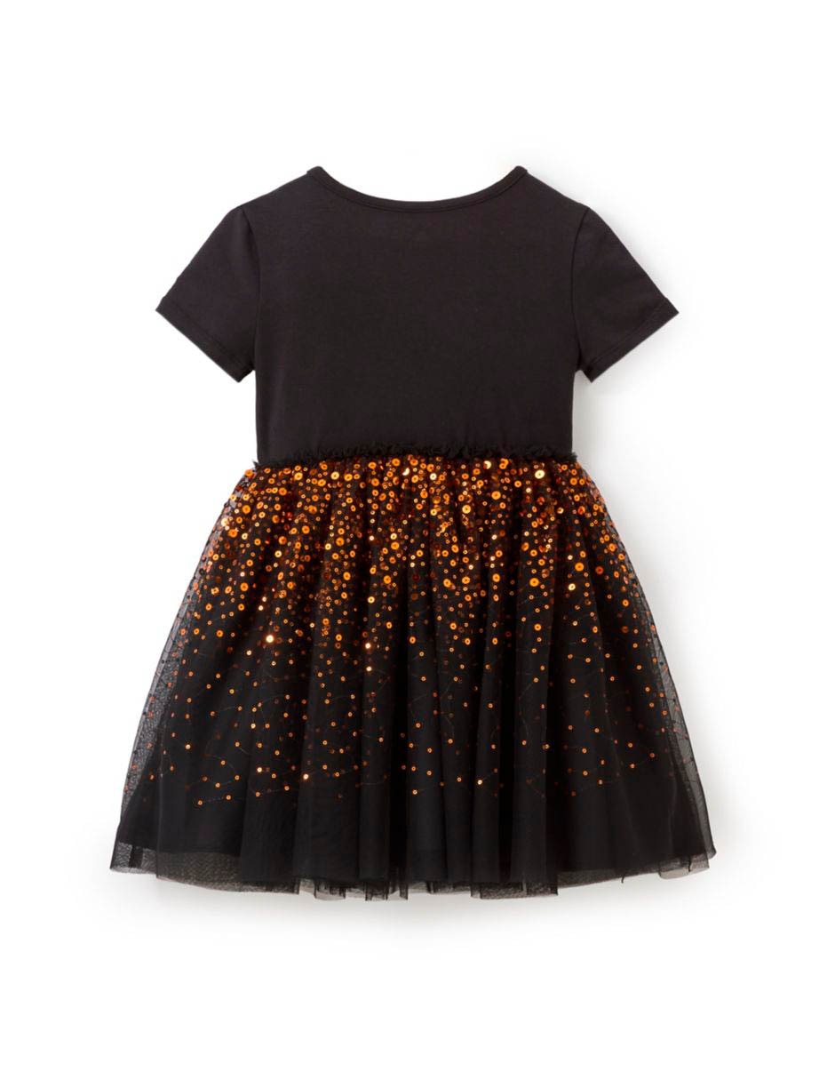 Vestido manga regular para niña 2