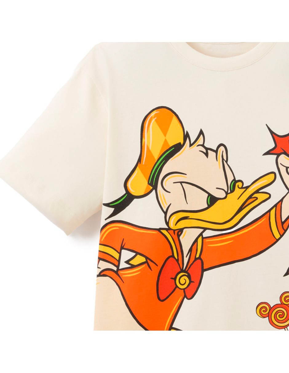 Playera Pato Donald manga corta para niño 4