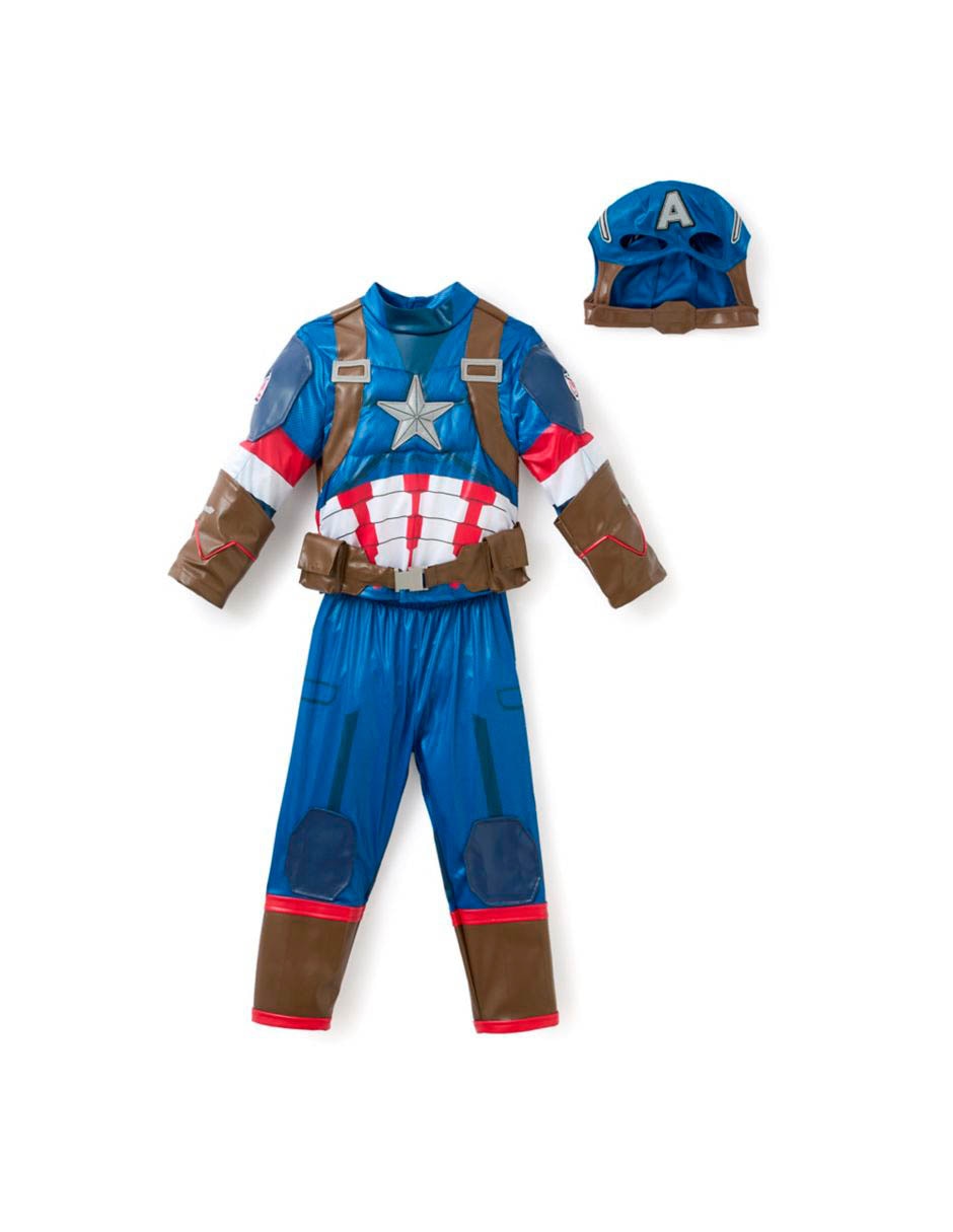 Disfraz de superhéroe Capitan America para niño Disfraz de superhéroe Capitan America para niño